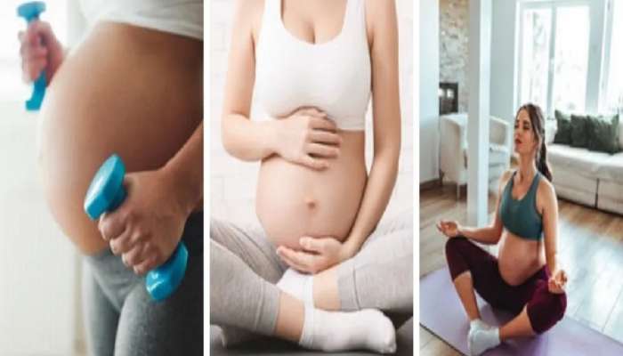 Pregnancy Yoga : गरोदरपणात महिलांनी करावेत असे व्यायाम, आई-बाळ दोघेही राहतील तंदुरुस्त