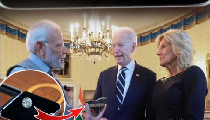 PM Narendra Modi gifts lab grown 7 and half carat green diamond to First Lady Jill Biden