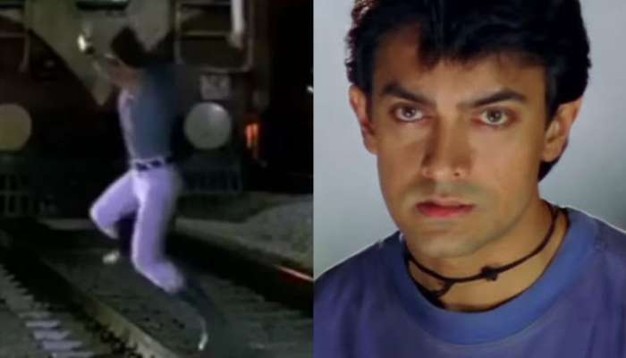 एका सीननं घेतला असता Aamir Khan चा जीव; काही सेकंदांमध्ये होत्याचं नव्हतं होणार होतं पण...