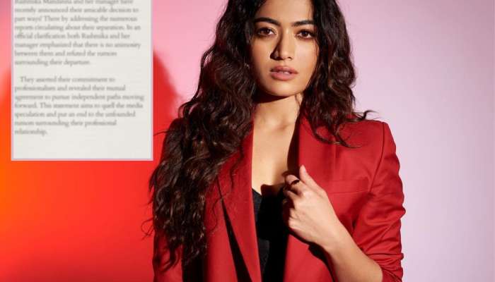 मॅनेजरनं 80 लाख रुपयांची फसवणूक करण्यावर Rashmika Mandana सोडलं मौन, म्हणाली...