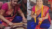 फुगड्या खेळण्यापासून किर्तन ते स्वयंपाक करण्यापर्यंत प्राजक्ता गायकवाड वारी जगली; Vi