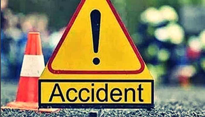 भीषण अपघातात शरीराचे तुकडे तुकडे; बाप लेकाचा एकाच  वेळी मृत्यू 