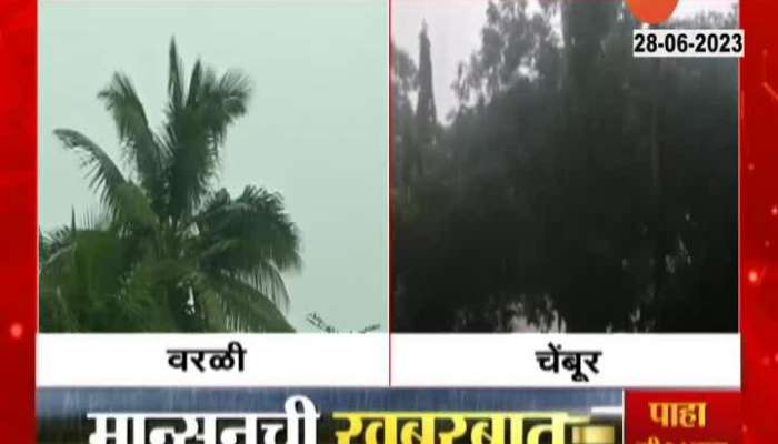 Mumbai Worli And Chembur Rainfall 