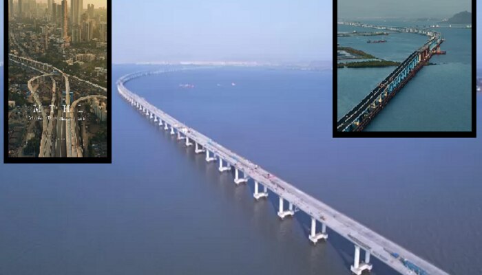 VIDEO : Mumbai Trans Harbour Link हा सागरी पूल दिसतो तरी कसा?