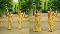 'राजा मला नऊवारी साडी पाहिजे'वर थिरकलं जपानी जोडपं, Video पाहाच