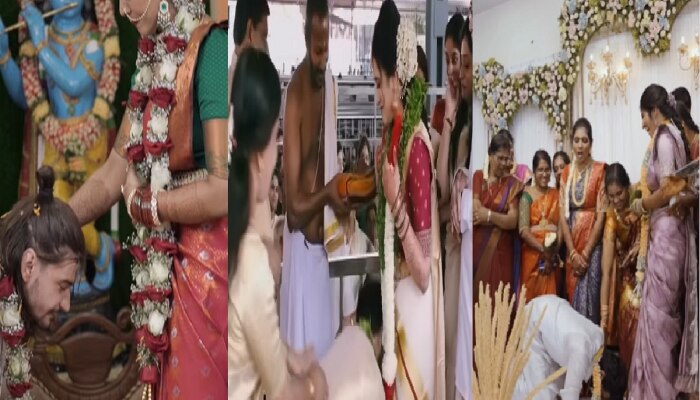 Wedding Video : लग्नामध्ये नवीन Trend, व्हिडीओ पाहून तुम्ही पण म्हणाल नवरा असावा तर असा! 
