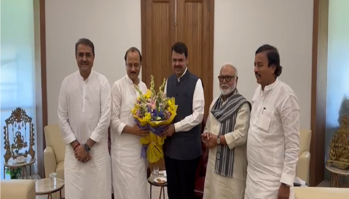 अजित पवार यांनी राष्ट्रवादीच्या मंत्र्यांसह घेतली फडणवीसांची भेट, 9 तारखेला मंत्रिमंडळ विस्तार?