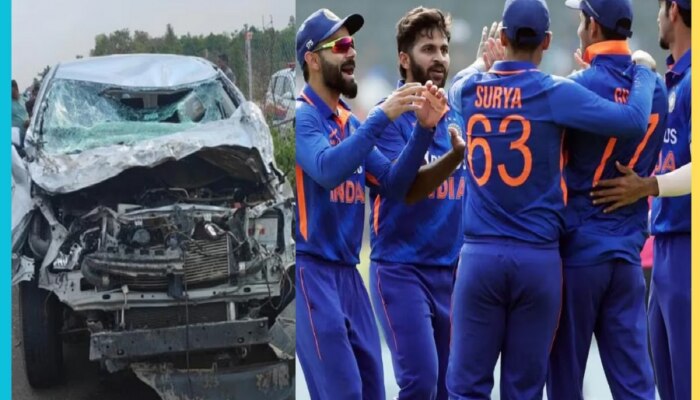 रिषभ पंत नंतर आणखी एका भारतीय क्रिकेटपटूचा भीषण अपघात; आता अशी आहे अवस्था 