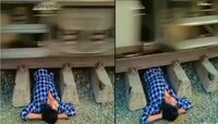 असं धाडस नकोच! रिलlच्या नादात ट्रॅकखाली झोपला, वरुन धडधडणारी रेल्वे गेली आणि... 