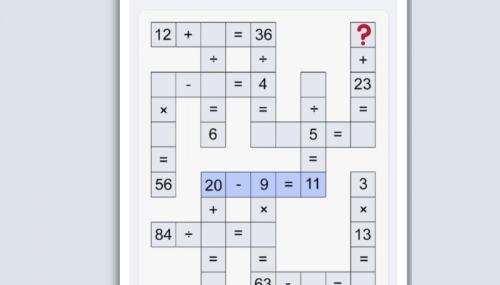 Soduko puzzle: जरा डोकं लावा! प्रश्नचिन्हाच्या जागी कोणता अंक येईल? तुमच्याकडे 30 सेकंदाचा वेळ