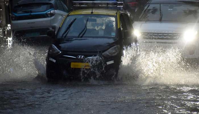 Mumbai Rains : पावसाच्या संततधारीमुळं मुंबईतील वाहतुकीवर परिणाम 