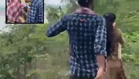 प्रेमी युगूल जंगलात रोमान्स करत असतानाच पोहोचले तरुण, तरुणीला पकडलं अन् नंतर...