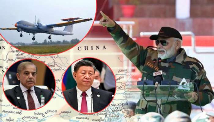 चीन, पाकिस्तानचं काही खरं नाही! भारतीय सीमांवर Drones घालणार गस्त; मोदी सरकार खर्च करणार 10000 कोटी