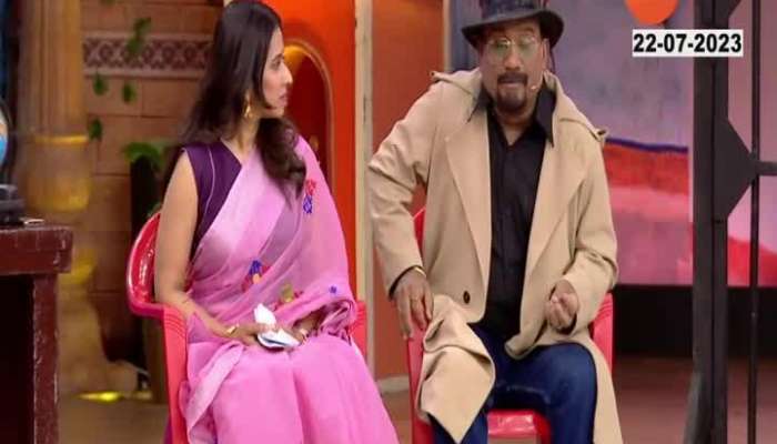 Chala Hawa Yeu Dya bhau kadam made fun of sidharth jadhav watch the video