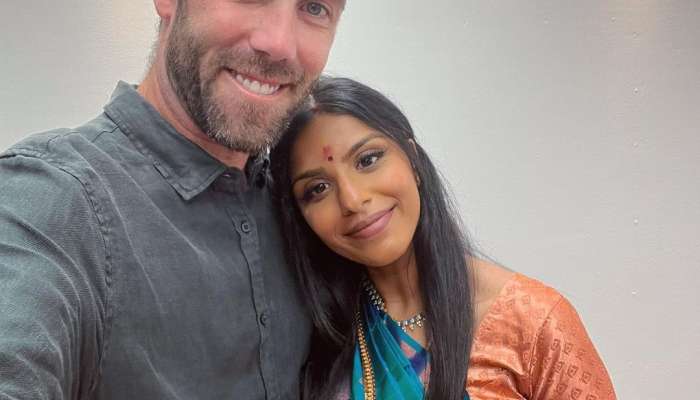 glenn maxwell, glenn maxwell wife, baby shower, vini raman, vini raman baby shower, glenn maxwell become dad, glenn maxwell vini raman, cricket news, 