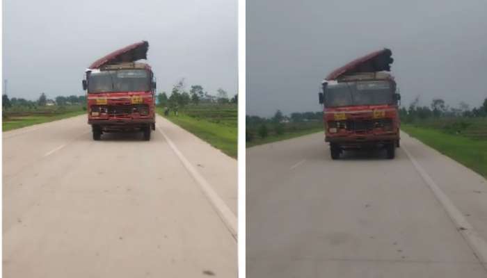 एसटीला फुटले पंख, गडचिरोलीच्या रस्त्यावर धावणाऱ्या 'लालपरी'चा Video व्हायरल... एकदा पाहाच