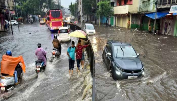 देशात 22 राज्यात रेड अलर्ट! तेलंगणामध्ये पावसामुळे आठ जणांचा मृत्यू