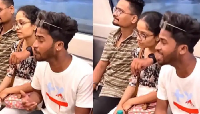 Delhi Metro मध्ये सुमधूर आवाजात तरुणाने गायलं नुसरत फतेह अली खान यांचं गाणं; Video पाहून तुम्हीही मंत्रमुग्ध व्हाल! 