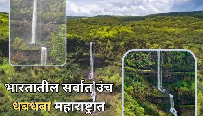 महाराष्ट्रात आहे भारतातील सर्वात उंच धबधबा, गर्द रानात दडलेल्या &#039;या&#039; ठिकाणाची पूर्ण Tour Guide