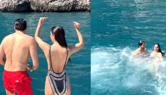 Kiara Advani Video: एखाद्या जलपरीप्रमाणं कियाराची समुद्रात उडी; सौंदर्य पाहून सिद्धार्थ क्लिन बोल्ड!