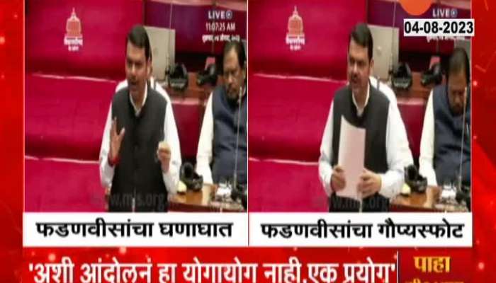 maharashtra assembly monsoon session 2023 DCM Devendra Fadnavis On Aurangazeb Barsu Controversy