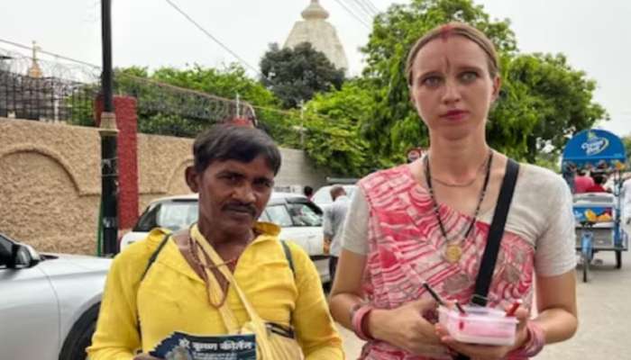 'आता हेच माझं सासर', देवदर्शनाला आलेली रशियन पडली भारतीय तरुणाच्या प्रेमात; थेट संसारच मांडला