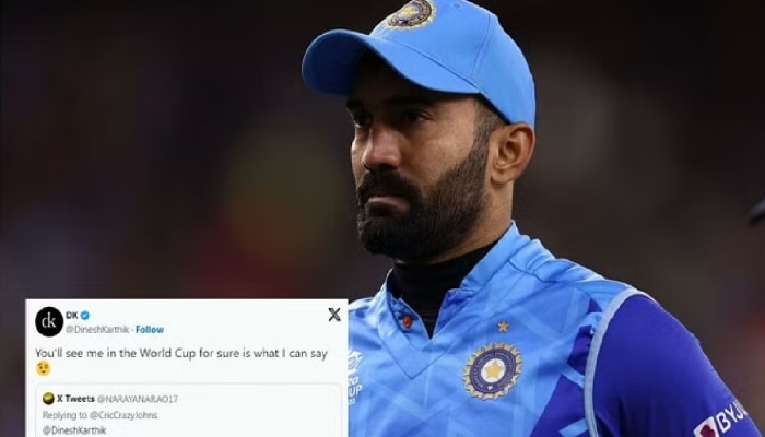 Dinesh Karthik: वनडे वर्ल्डकपमध्ये अखेर कार्तिकची एन्ट्री; DK ने स्वतः ट्विट करून दिली माहिती