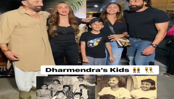 #Gadar2 : अपने तो अपने होते हैं! तब्बल 40 वर्षांनंतर एकत्र दिसले देओल भावंड, बोलका आहे Video 