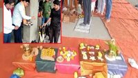 स्टेडिअमचं बांधकाम लवकर व्हावं म्हणून दिला बोकडा बळी; नाशिकमधील धक्कादायक प्रकार