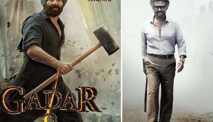 'थलैवा'वर भारी पडला 'ढाई किलो का हाथ' बॉक्स ऑफिस कलेक्शनमध्ये 'गदर 2' ची 'जेलर'वर मात