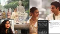 राधिका आपटेच्या बौद्ध पद्धतीनं केलेल्या विवाहानंतर 'हा' सीन वादाच्या भोवऱ्यात
