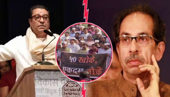 'जे खोके, खोके ओरडतात त्यांच्याकडे कंटेनर, दरवेळी बाळासाहेबांचं...'; राज ठाकरेंचा उद्धव गटावर निशाणा