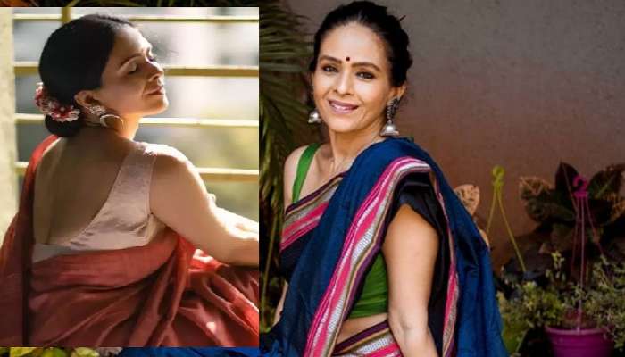 कपाळावर कसली खुण आहे? 'तो' फोटो शेअर करत ऐश्वर्या नारकर एका शब्दात म्हणाल्या...