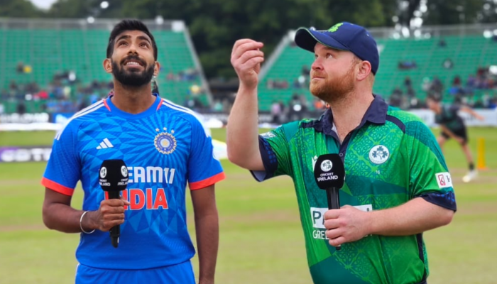 IND vs IRE 1st T20: टॉस जिंकून प्रथम गोलंदाजीचा निर्णय; 'या' दोन खेळाडूंचा डेब्यू, जसप्रीत बुमराह म्हणतो...