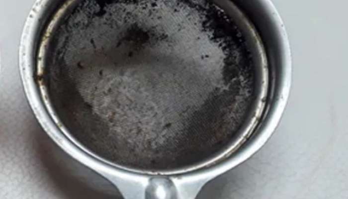 kitchen hacks how to clean tea strainer in marathi