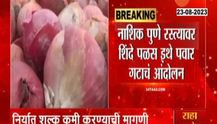 Nashik Sharad Pawar Camp also to  protest againest onion export duty