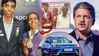 महिंद्रा इलेक्ट्रीक कार गिफ्ट देणार समजताच प्रज्ञाननंद म्हणाला, 'माझ्या पालकांचं...'