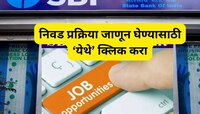 SBI मध्ये 6 हजारहून अधिक पदांसाठी भरती, 'ही' घ्या अर्जाची थेट लिंक