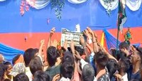 राष्ट्रीय अध्यक्षांची उद्घाटनासाठी उपस्थिती, अन् समर्थकांची नाश्त्यासाठी धावपळ