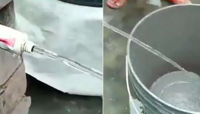 टाकीचा नळ तुटला, तरुणाने केलेला भन्नाट जुगाड पाहून भारतातील प्रसिद्ध उद्योगपतीही भारावले, Video Viral