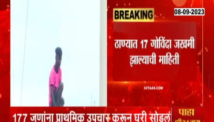 Mumbai 195 Govindas injured during Dahi Handi festival the number is likely to increase