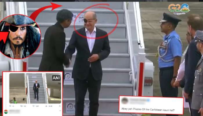 भारतात G20 साठी आलेल्या &#039;या&#039; नेत्याने विमानातून उतरतानाच एक डोळा झाकला कारण...; अनेकांना आठवला Jack Sparrow