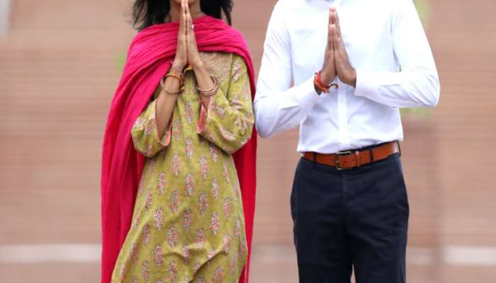  British Prime Minister Rishi Sunak along with his wife visited Akshardham temple