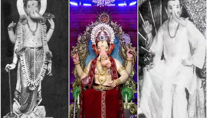 Ganesh Chaturthi 2023 : लालबागचा राजा किती बदलला? VIDEO तून पाहा राजाचा 90 वर्षांचा प्रवास