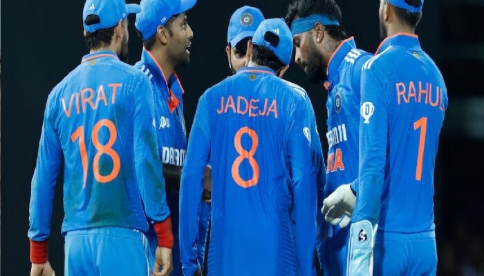  टीम इंडियाच्या  ODI World Cup जर्सीचे फोटो लीक, नव्या जर्सीत दिसणार अनेक बदल