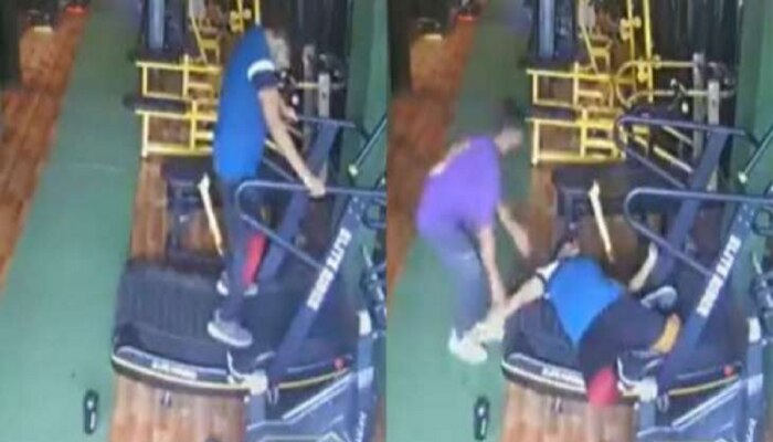 Video : जीममध्ये ट्रेडमिलवर धावताना 21 वर्षीय तरुणाचा मृत्यू, हृदयाचे ठोके चुकविणारा CCTV फूटेज Viral