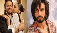 'इश्क में दिल...'; शाहरूखला दीपिकाने Kiss करताना पाहून पती रणवीरची लक्षवेधी कमेंट
