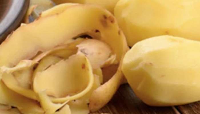 10 Minute Crispy Potato Peels Recipe in marathi 