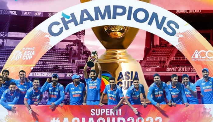 Asia Cup Final: भारत आशियाचा नवा &#039;किंग&#039;, डिफेन्डिंग चॅम्पियन श्रीलंकेचं लोटांगण; 10 विकेट्सने दणदणीत विजय