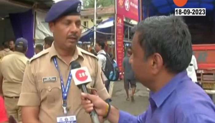 Mumbai Deputy Police Commissioner Prashant Kadam on Security for Ganesh Utsav 2023